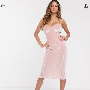 Velvet bodycon dress❤️